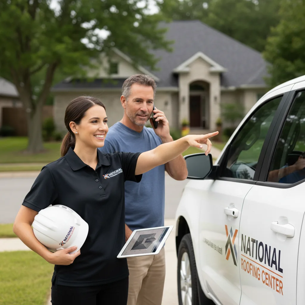 National Roofing Center customer support in Champion